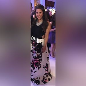 Xscape Print Ballgown